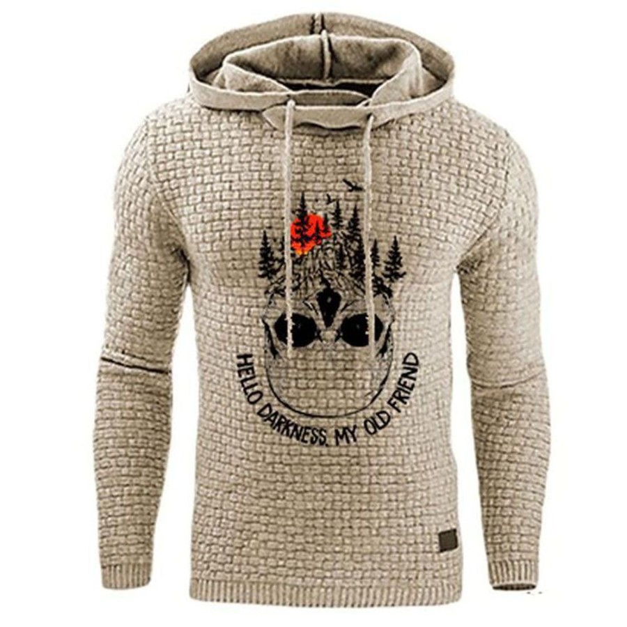 Men ericdress | Letter Pullover Print Winter Men'S Hoodies