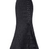 Women ericdress | Ericdress Asymmetric Patchwork Lace-Up Women'S Skirt