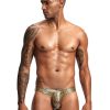 Men ericdress | Ericdress Serpentine Print Low Waist Men'S Brief